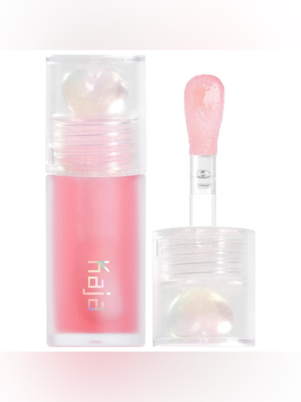 Kaja Juicy Glass Hydrating Lip Oil — Rose Hip Spritz 01